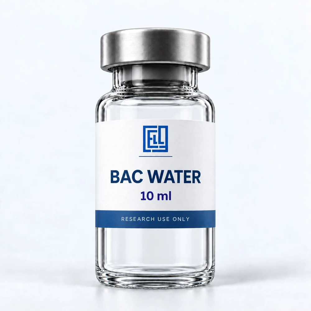 Bacteriostatic Water 10 ml research vial — East Coast Labs