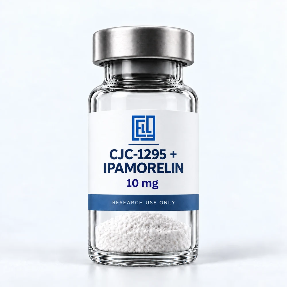 CJC-1295 + IPAMORELIN 10 mg research vial — East Coast Labs